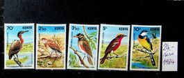 AFRIQUE KENYA SÉRIE BEAUX TIMBRES NEUFS** 1984. OISEAUX/JT65