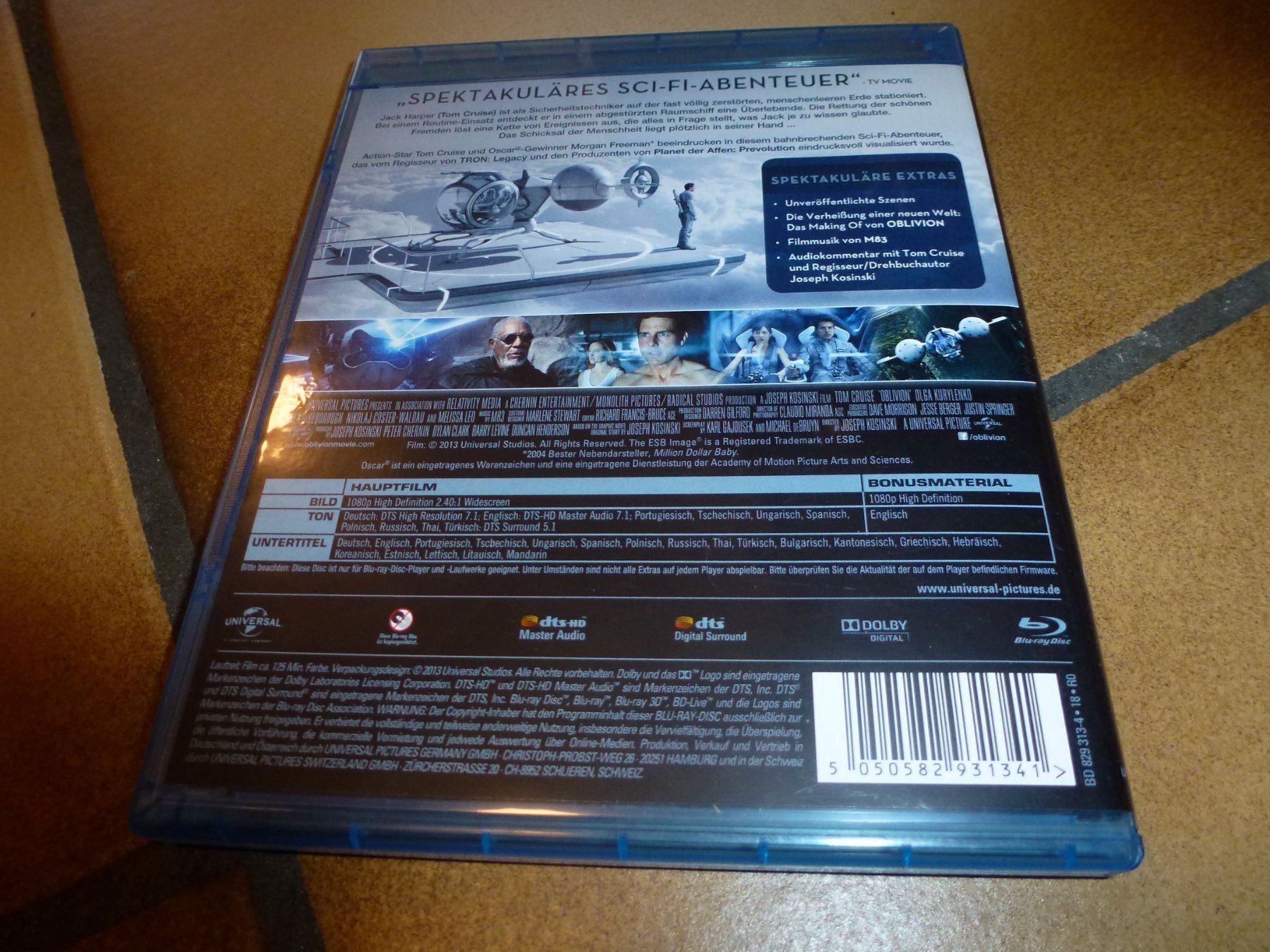 Alle DVDs: Oblivion BLU-RAY – Gebraucht aus Olten von Disc-Verkauf 2