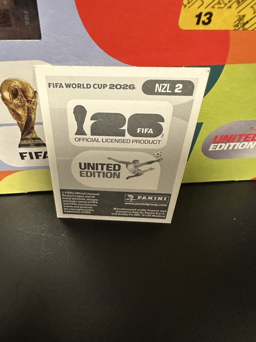 Panini Carte collezionabili: NZL 2 - Panini WM 2026 – Nuovo (secondo la descrizione) da Kreuzlingen venduto da Bes-GamingCollection 1