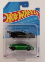 Hot Wheels 2 Pack ASTON MARTIN Vulcan + LAMBORGHINI Huracan