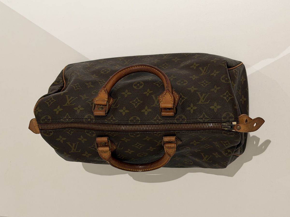 Louis Vuitton Taschen für Damen: Louis Vuitton Speedy 35 Browns Monogram – Gebraucht aus Igis von fz23_ 3