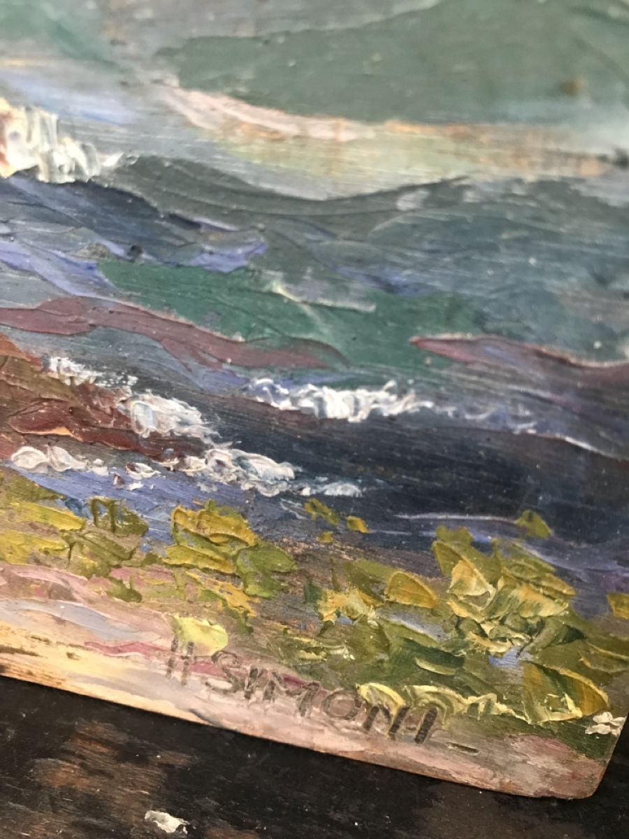 Tableaux: H. SIMONI – D'occasion à Wolfhalden par SecondAntique 2