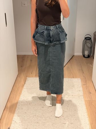 Jeansrock Divided H&M blau Grösse 36 neu