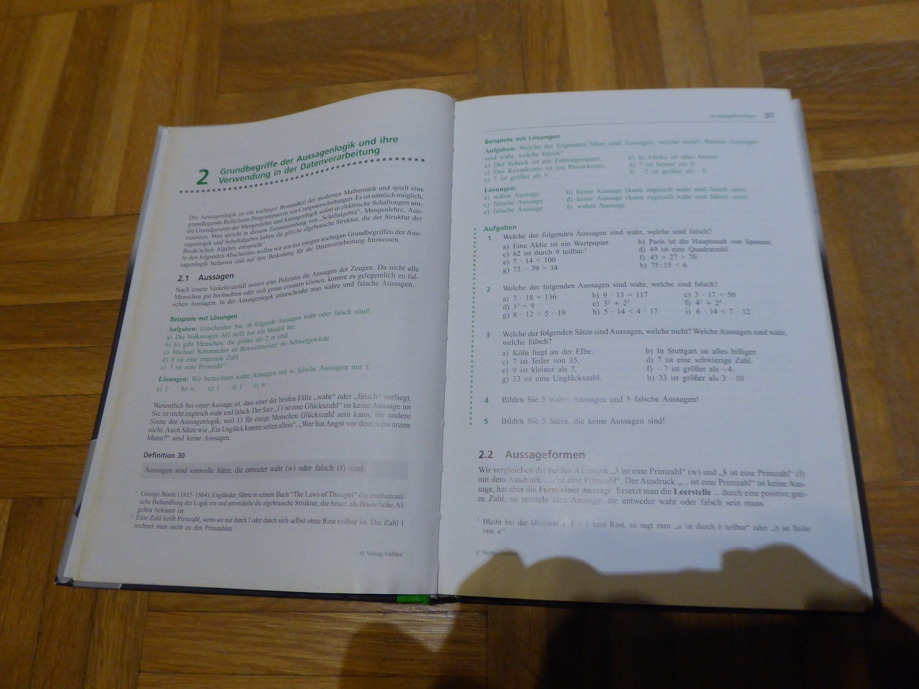 Libri: Algebra Buch _ Rolf Männel_Gehlen – Usato da Brislach venduto da hueg54 1
