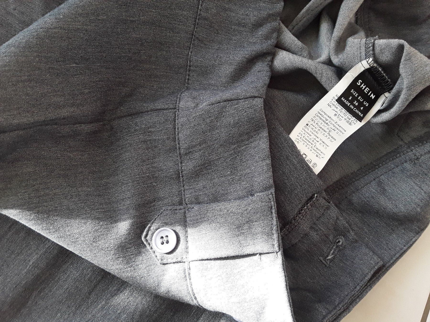 Pantaloni: Neuw. graue Hose Gr. S – Usato da Heimberg venduto da Samprof 1