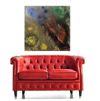 POSITIFFART : ABSTRACT PAINTING XL ABSTRAKTE MALEREI TABLEAU