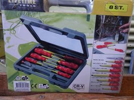 neues Schraubenzieher Set 8tlg