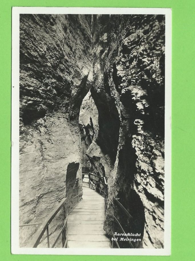 Cartoline postali: Aareschlucht bei Meiringen – Usato da Zürich venduto da t24_de