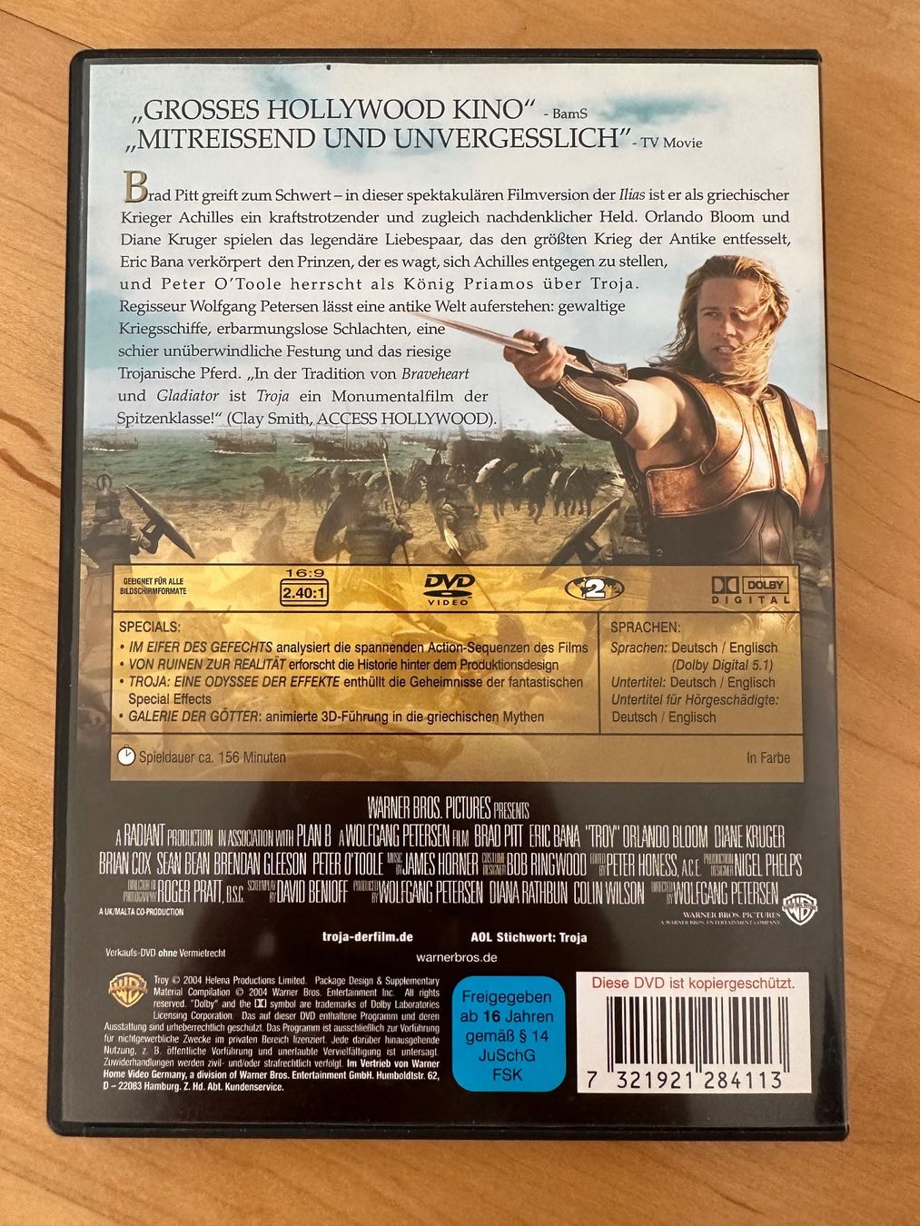 Tutti i DVDs: DVD Troja - 2 Disc Edition – Usato da Rothenburg venduto da wer_g9fd 1