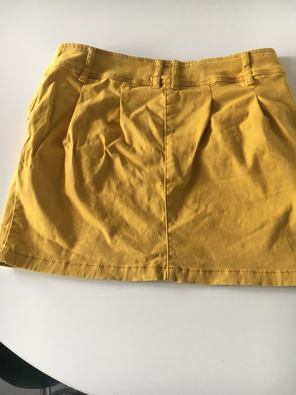 Gonne: Jupe Gr. 40 Jeans-Style senfgelb – Usato da Dällikon venduto da dahi1 3