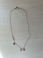 Halskette SWAROVSKI mit blauen Kristallen und Glücksbringer 