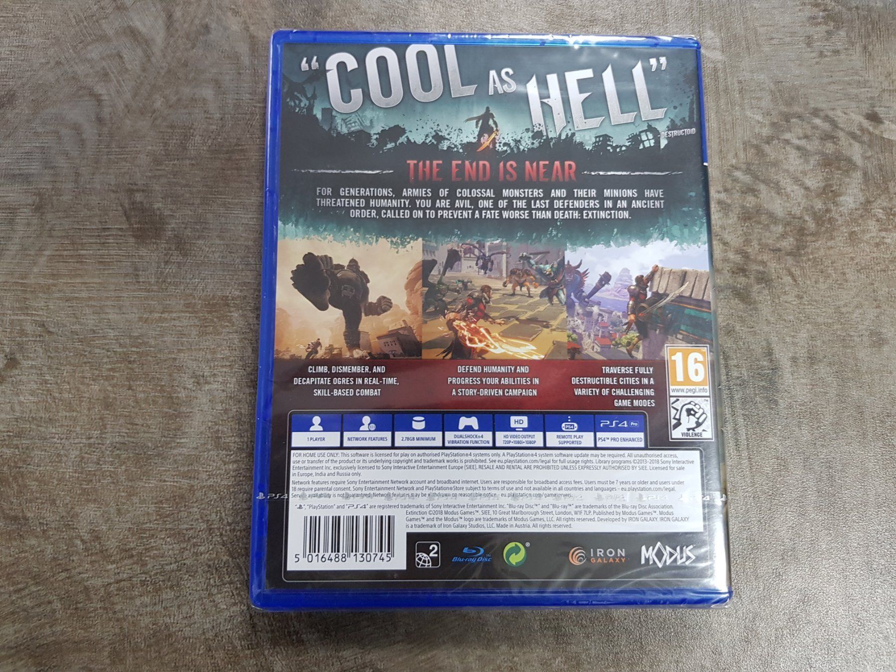 Sony Spiele: Extinction – Neu und originalverpackt aus Schwanden GL von tumen 1