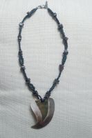 Bijou Nile Boho Kette mit Perlmutt Anhänger zu Free People