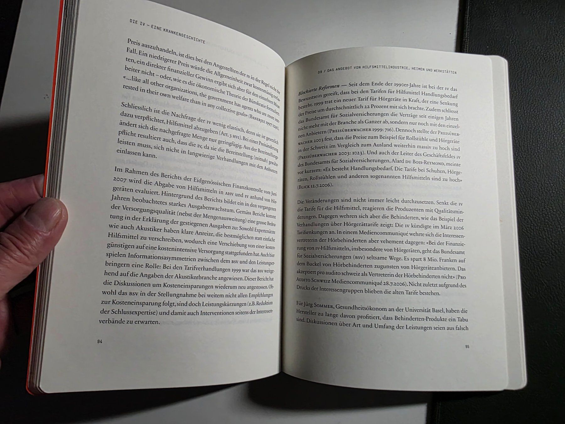 Bücher: Die IV - eine Krankengeschichte - NZZ 2007 – Gebraucht aus Walterswil BE von Lonitti 1