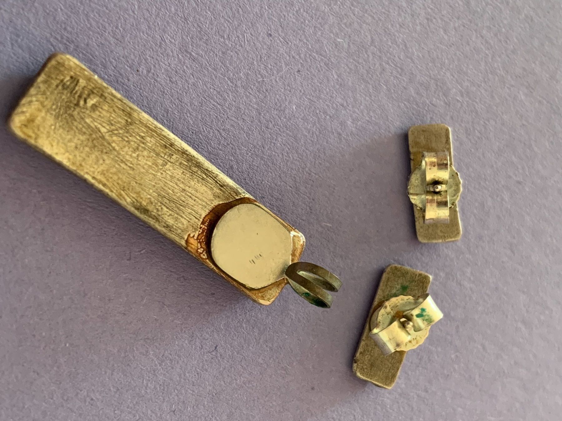 Altri gioielli: Abstrakte Ohrringe + Anhänger DESIGNERSCHMUCK – Usato da Dittingen venduto da Bijoubelle 8