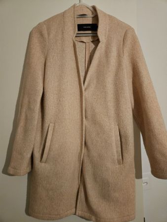 VERO MODA Herbstmantel Gr. M hellrosa kuschelig warm