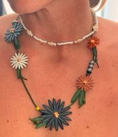 New $208 Tory Burch leather necklace