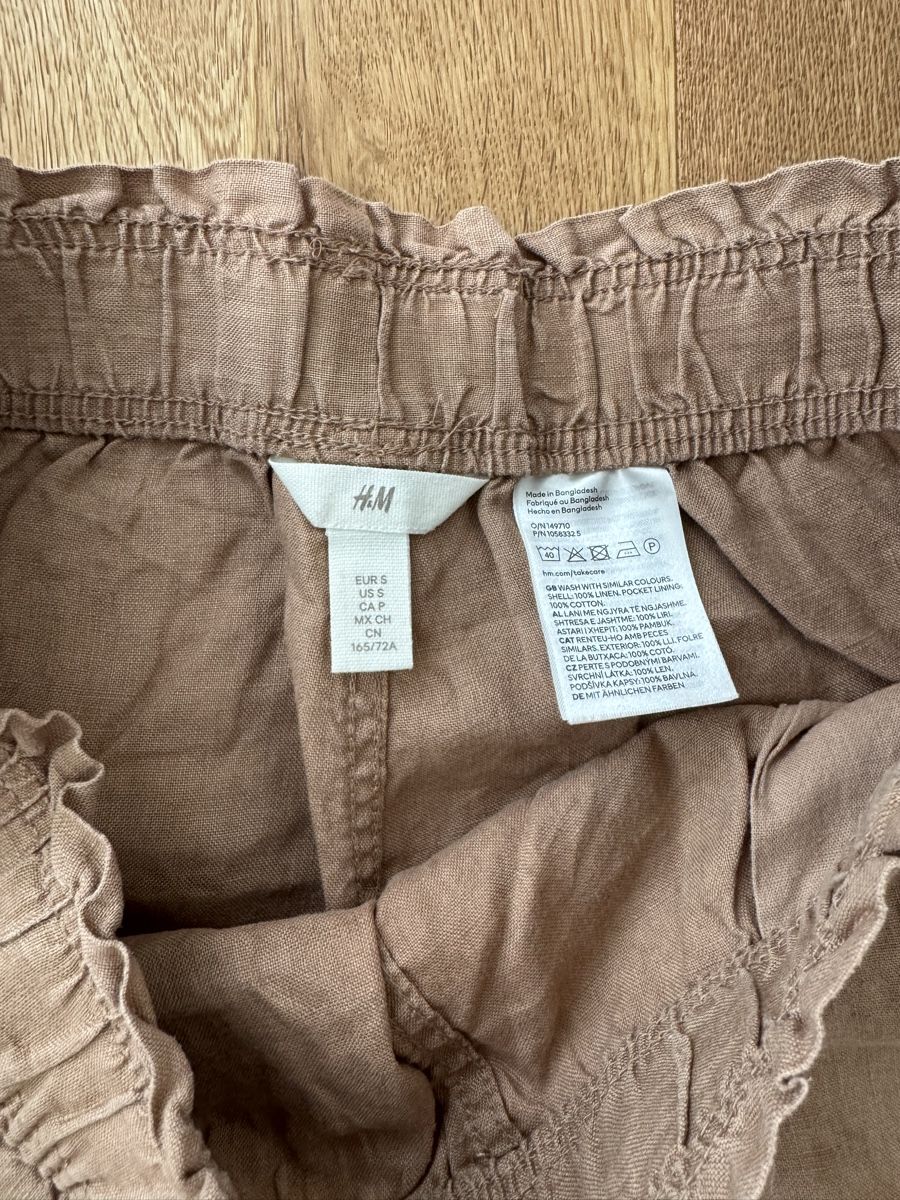 H&M Hosen: H&M Leinenshorts, Gr. S – Gebraucht aus Interlaken von fbnscl 1