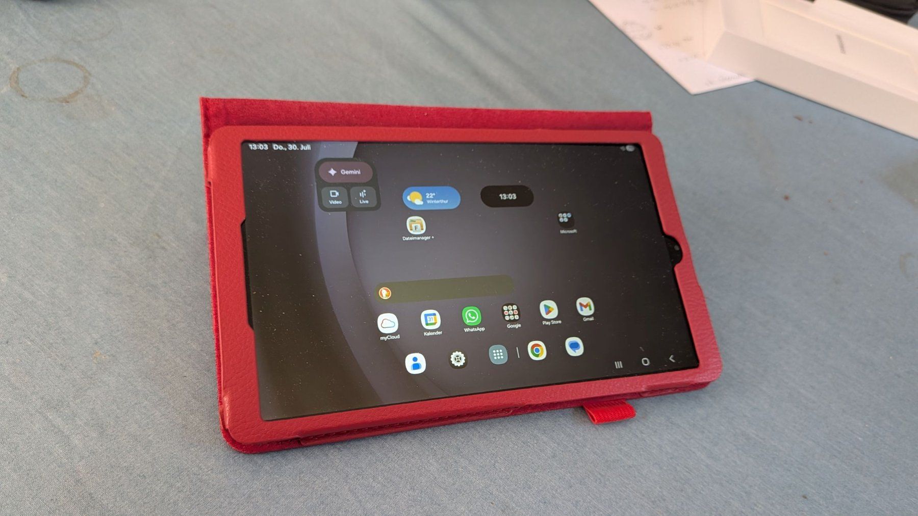 Samsung Tablettes PC: Samsung Galaxy Tab A9,  8.7", schwarz – D'occasion à Winterthur par Cough