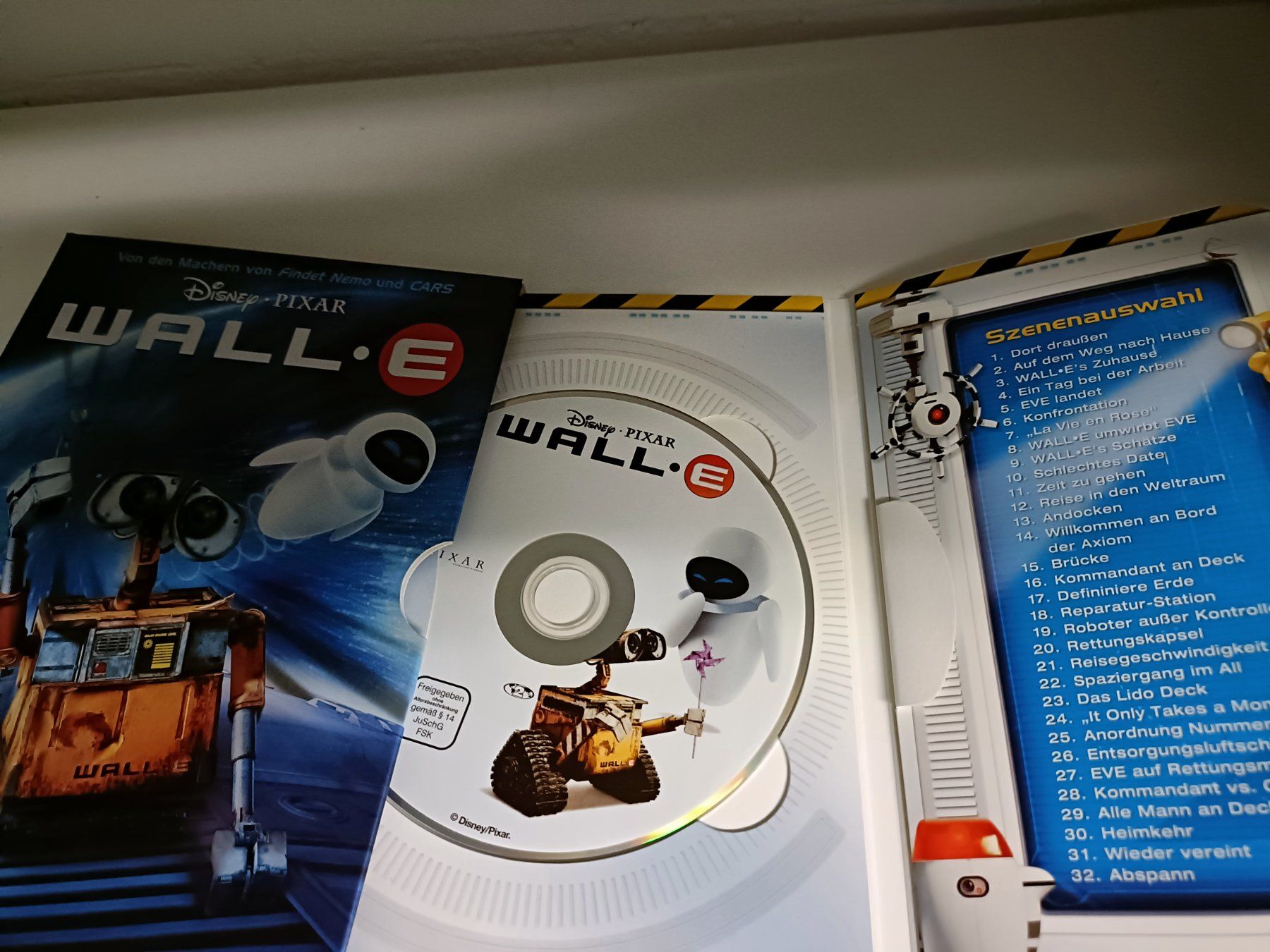 Tutti i DVDs: Wall-E DVD - Disney Pixar Film – Nuovo e nell'imballaggio originale da Köniz venduto da Movieportal007 1