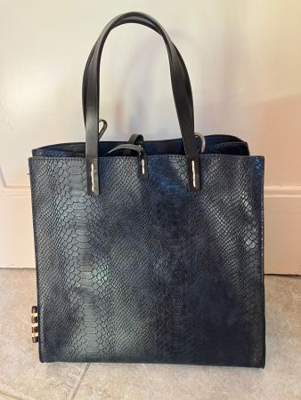 Damenhandtasche dunkelblau von Manila Grace