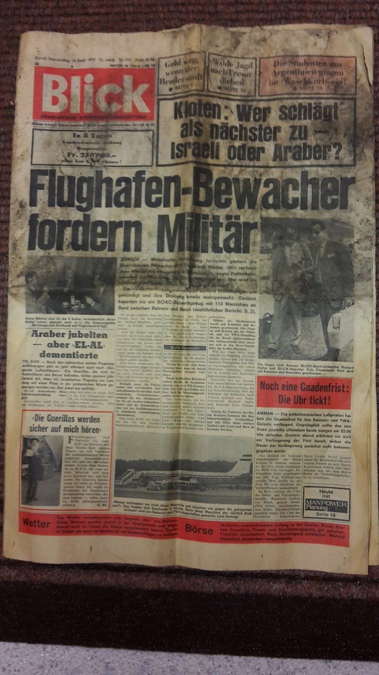 Riviste & Magazine: von 1970 "Blick"  Ausgabe – Usato da Achseten venduto da Wenggi 2