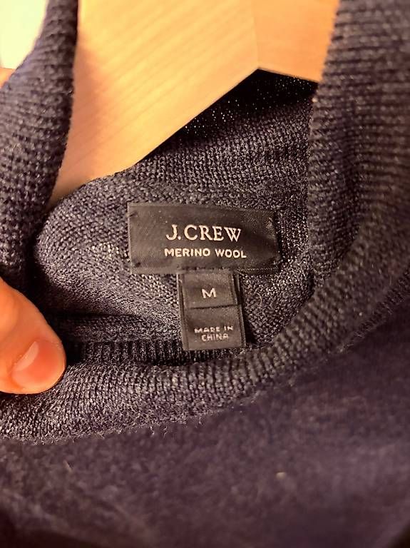 Maglioni & Felpe: J.Crew Rollkragenpullover Merinowolle (100%) ? Grau ? M – Usato da Zürich venduto da ncm3010 2