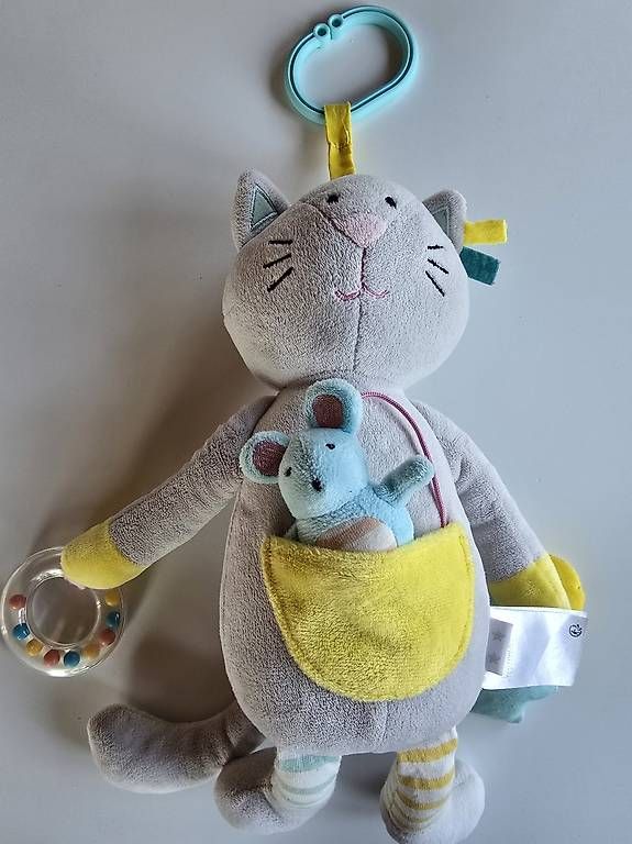 Giocattoli: Peluche d'activités Vertbaudet Chat – Usato da Penthalaz venduto da Cortis