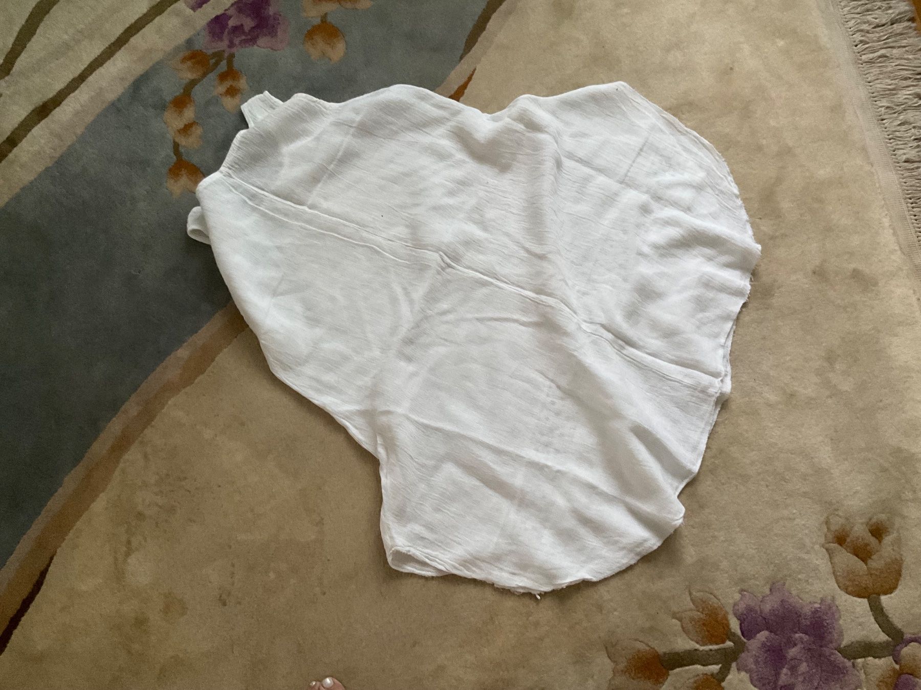 Tuniche: Super agréable tunique blanche lin/coton oversize, onesize – Nuovo (secondo la descrizione) da Genève venduto da Mazelyne 4