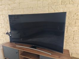 4k Smart TV Samsung Curved TV, Monitor, 55 Zoll, Top Zustand