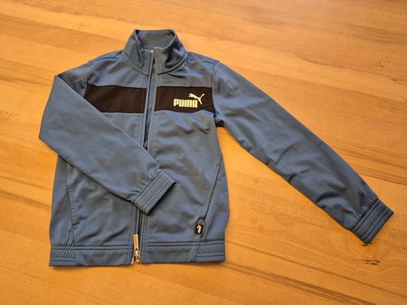 Trainerjacke Puma blau Gr. 128 - neuwertig