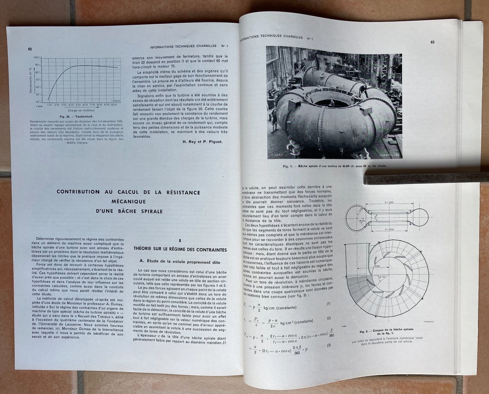 Zeitschriften & Magazine: Charmilles - Informations techniques  N° 1- Mai 1945 – Gebraucht aus Versoix von HELVETICA_1 8