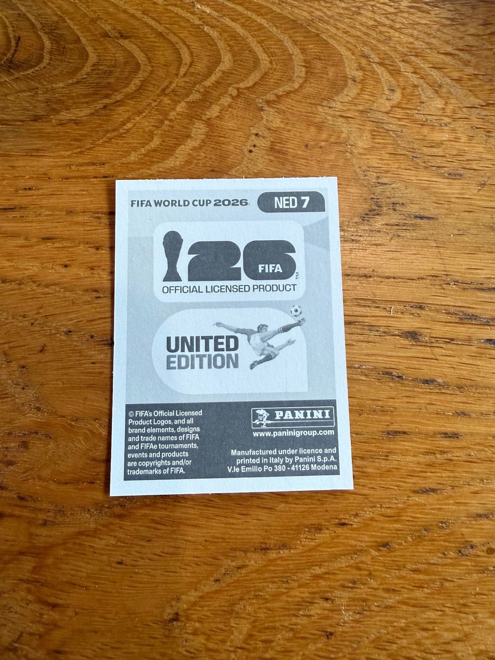 Panini Carte collezionabili: Panini Sticker 2026 NED 7 – Nuovo (secondo la descrizione) da Masein venduto da Buender45 1