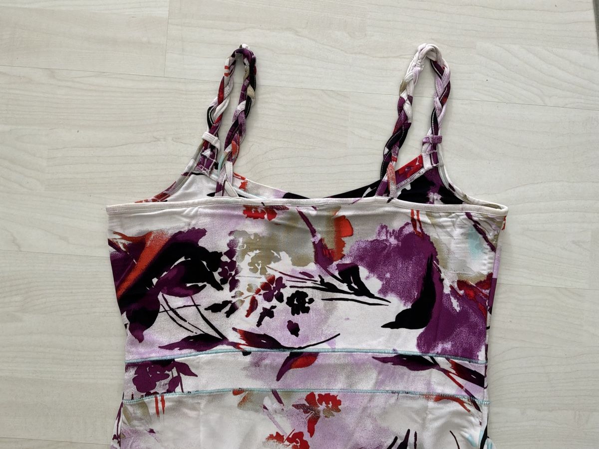 Vestiti: Sommer-Maxikleid mit Trägern, weiss-multicolor – Nuovo (secondo la descrizione) da Bremgarten AG venduto da Belana0 3