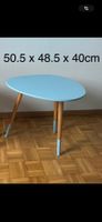Beistelltisch blau Holz
