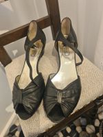 Damenschuhe Keilabsatz schwarz Marke NAVYBOOT Gr 38 