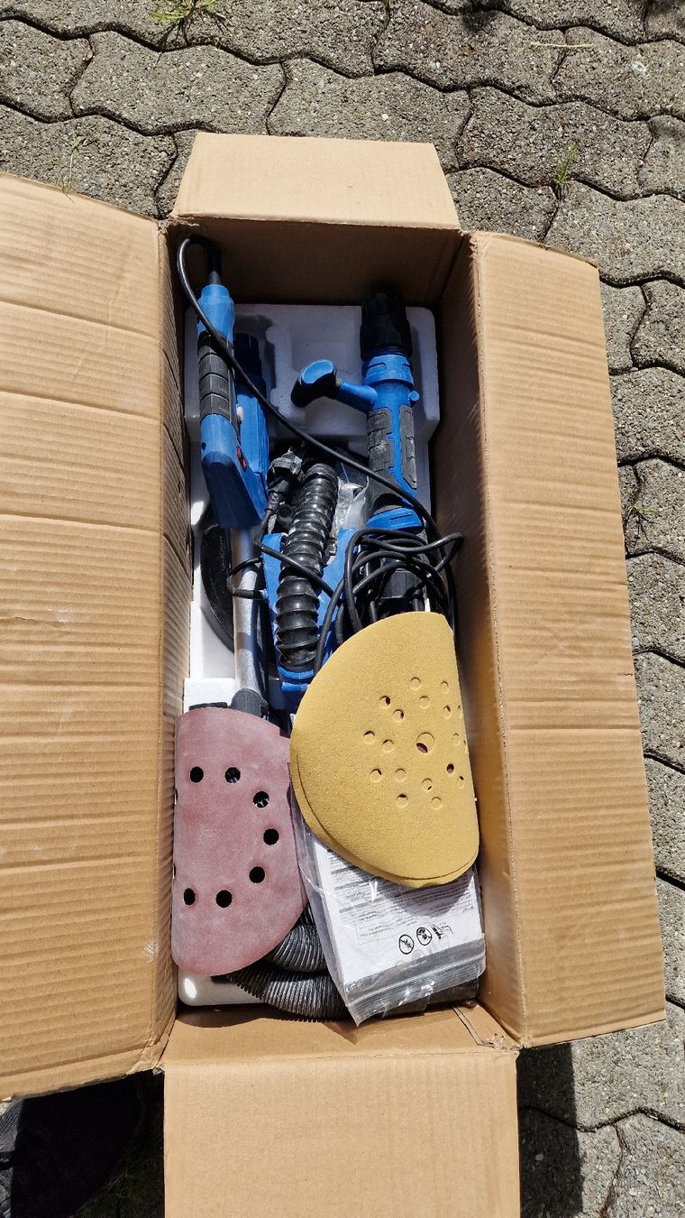Scheppach Smerigliatrici & Lucidatrici: Scheppach DS920X Wand- und Deckenschleifer – Usato da Adligenswil venduto da Weberst 2