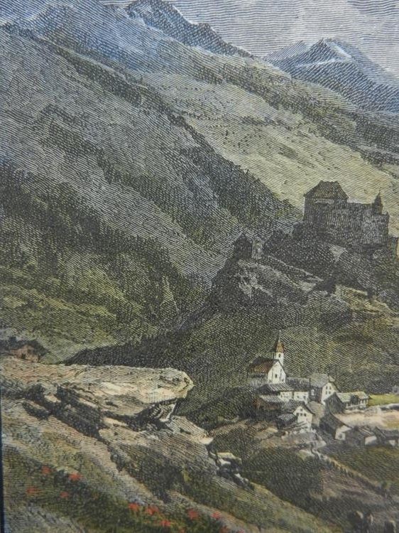 Stiche: Tarasp koloriert – Gebraucht aus Risch von Rischli15 3