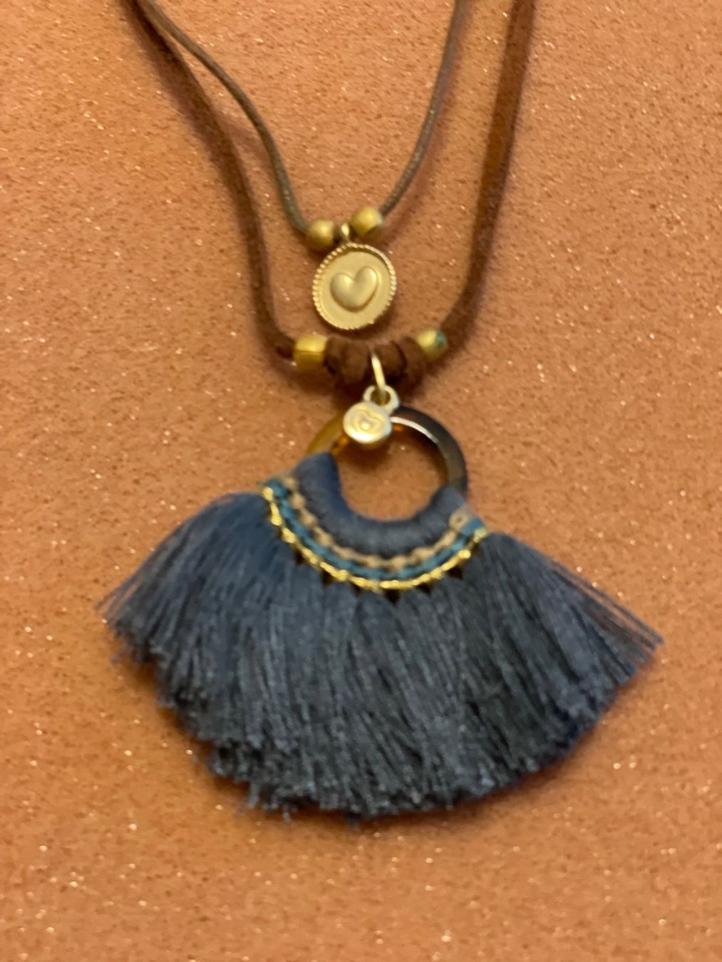 Catenine: Collier double tour de cou style Indian – Nuovo (secondo la descrizione) da Pully venduto da kaba07 1