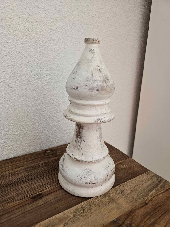 Figuren: Shabby Chic Holz Schach Figuren Versand Möglich – Neu (gemäss Beschreibung) aus Weggis von bdrm48 3