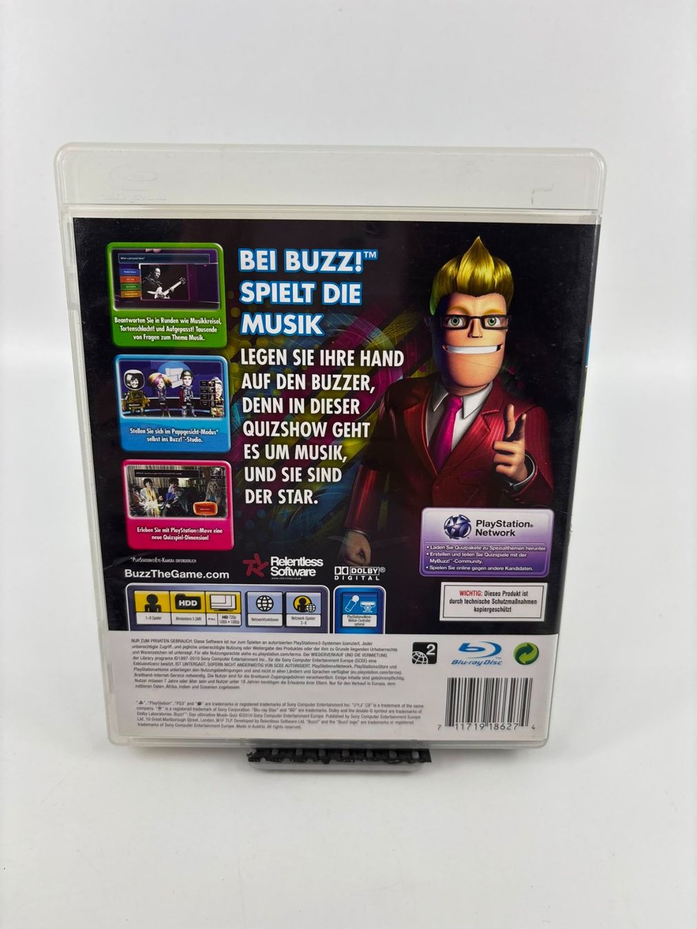 Spiele: Buzz Das Ultimative Musik-Quiz (PS3) – Gebraucht aus Herisau von Seyashop_2 2