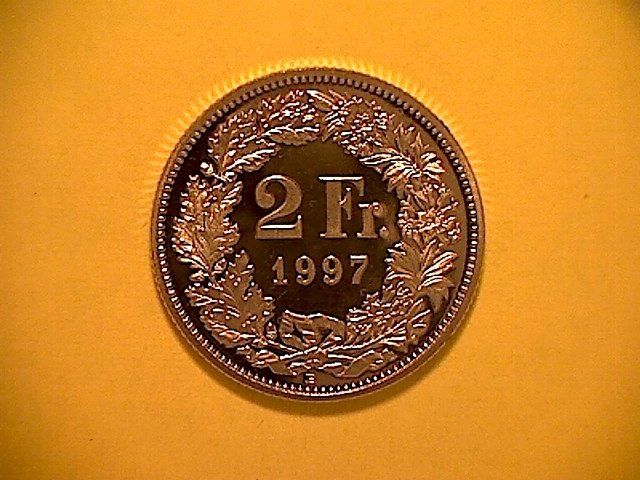 Tutti le monete: 2 Fr. 1997 unz – Nuovo (secondo la descrizione) da Buchs AG venduto da Ged8