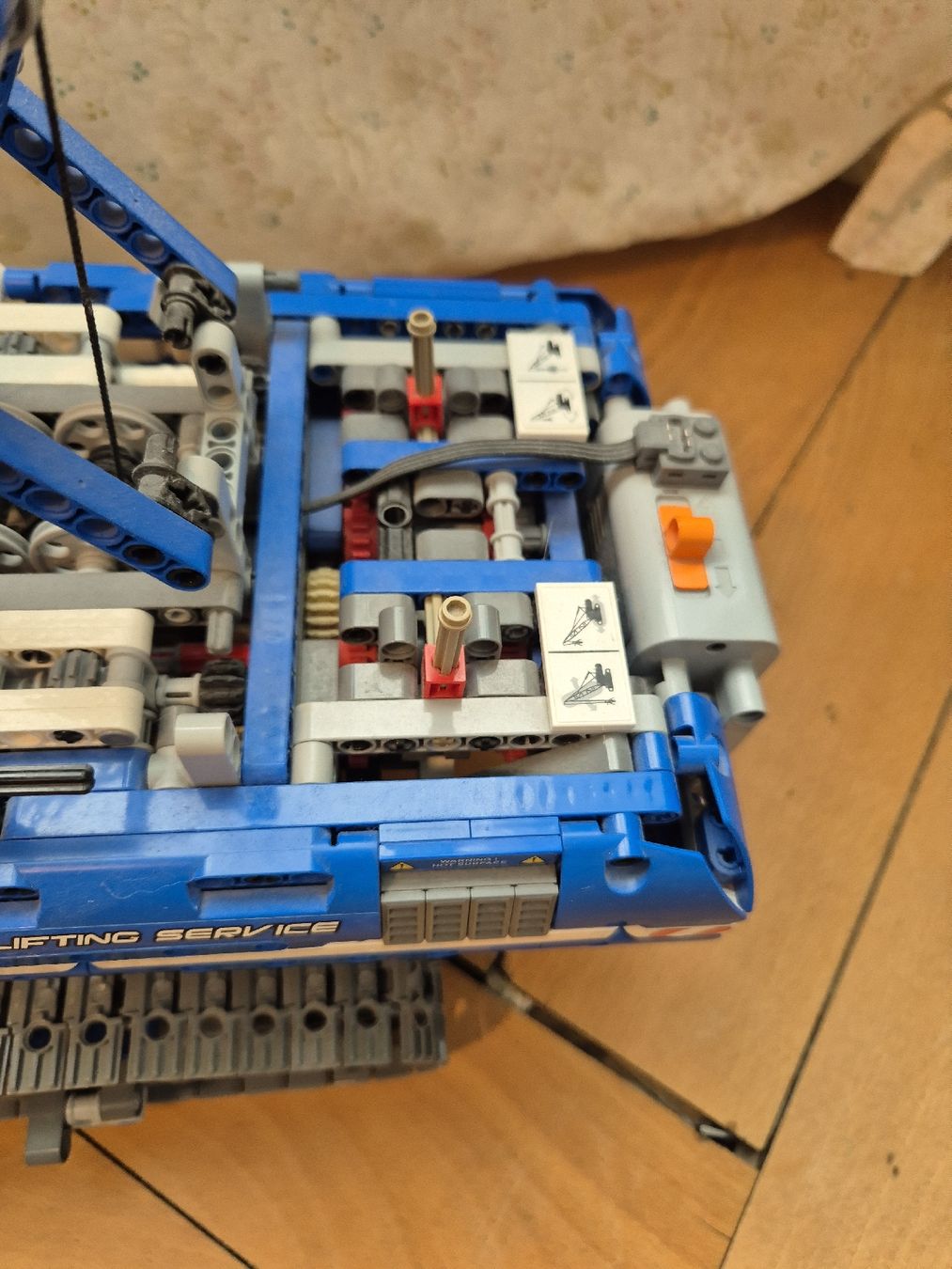 Lego Giocattoli: Lego Technic Kran blau 42042, gebrauch, funktioniert – Usato da Zürich venduto da Enila1977 6