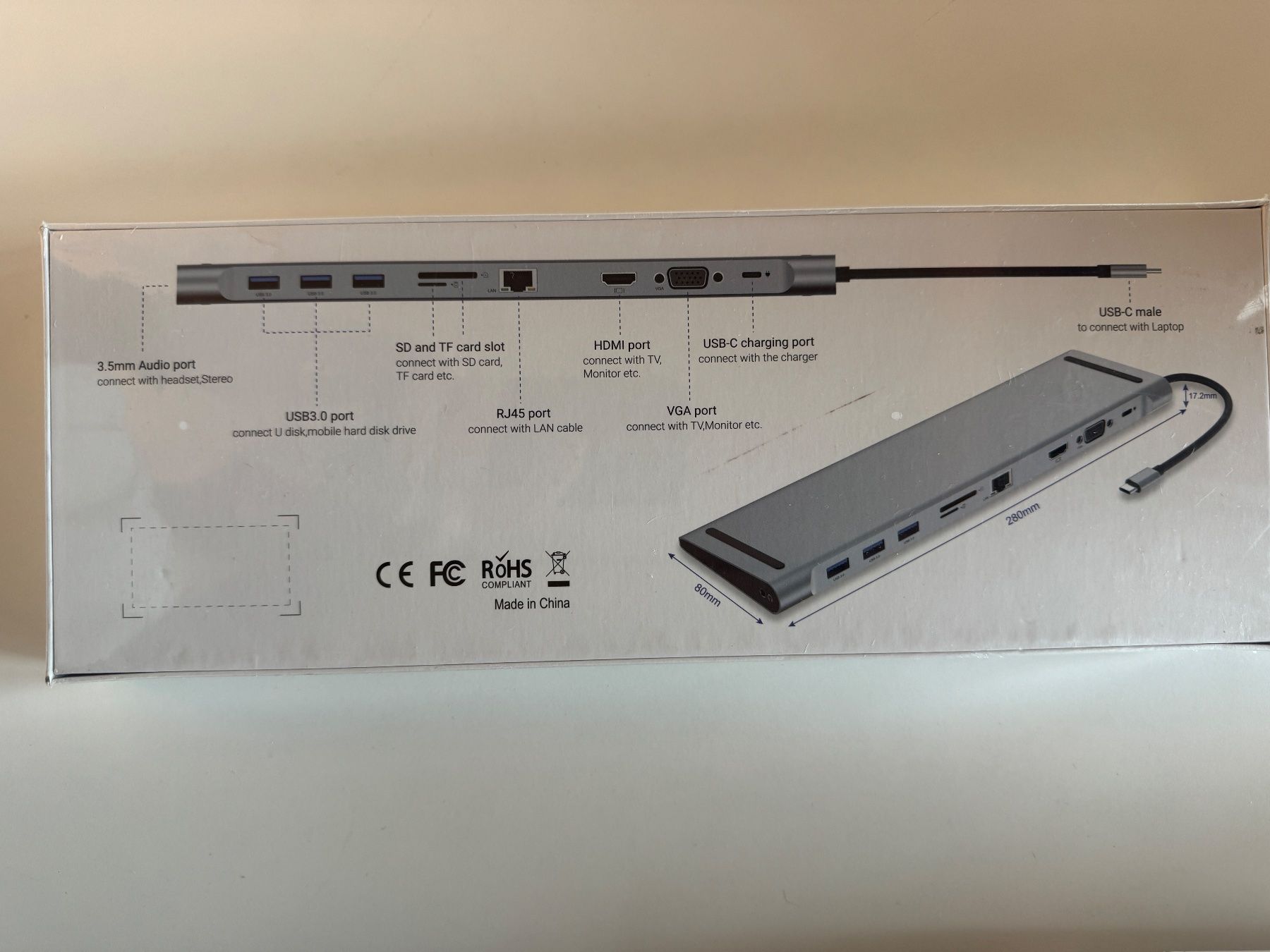 Docking station: Dockingstation mit USB-C – Usato da Bülach venduto da gie_5dgk