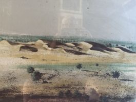 ERNI Hans (1909-2015) Le Sahara litho signée 