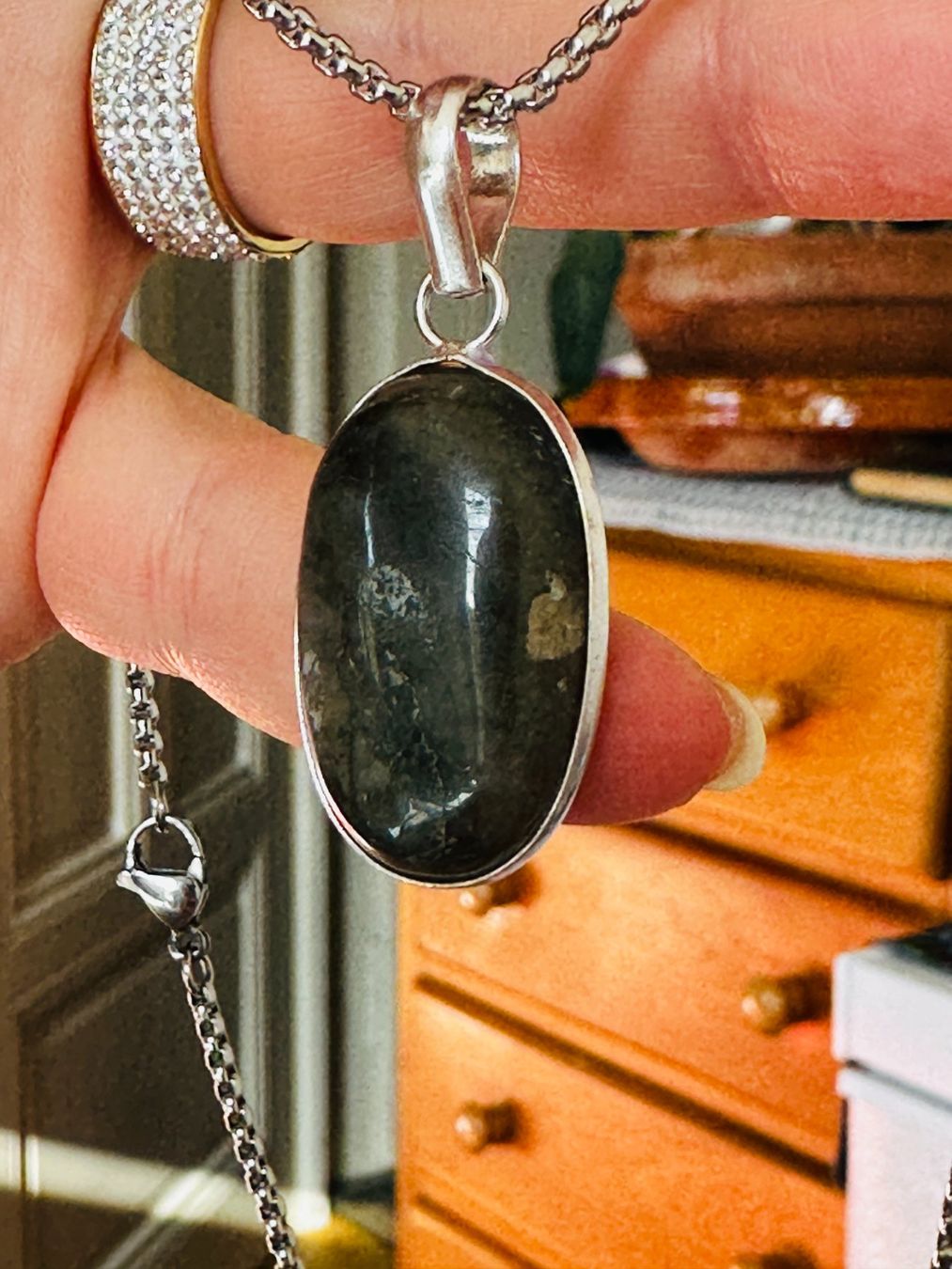 Catenine: Labradorite necklace – Nuovo e nell'imballaggio originale da Genève venduto da AGBERG 4