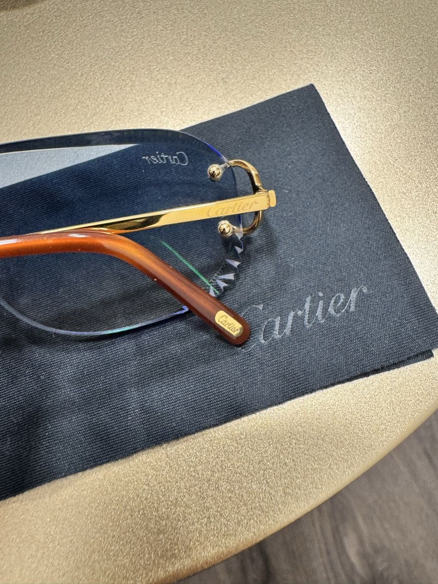 Cartier Occhiali & Lenti: Cartier Sunglasses - Gold Frame - never worn – Nuovo (secondo la descrizione) da Thonex venduto da Lux_brands01 6