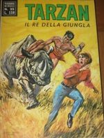 Vintage italian Comic book TARZAN # 35 Feb 1971 Russ Manning