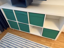 Ikea Kallax, gebraucht mit Gebrauchsspüren 