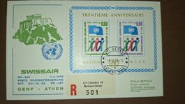 Swissair Genf - Athen 01.04.1976